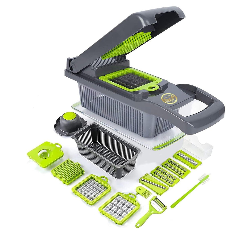 Multi-Function Vegetable Chopper &amp; Mandoline Slicer