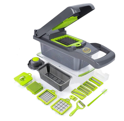 Multi-Function Vegetable Chopper &amp; Mandoline Slicer