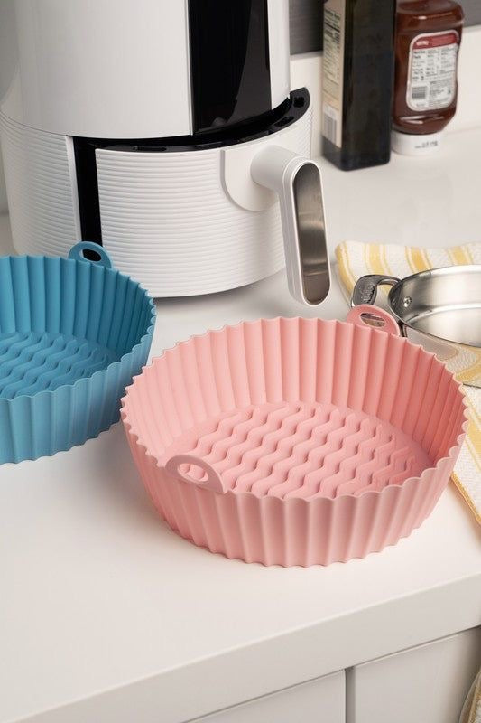 Reusable Silicone Air Fryer Liners (Set of 2)