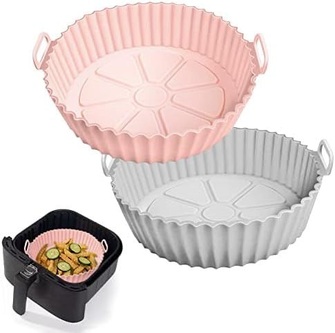 Reusable Silicone Air Fryer Liners (Set of 2)