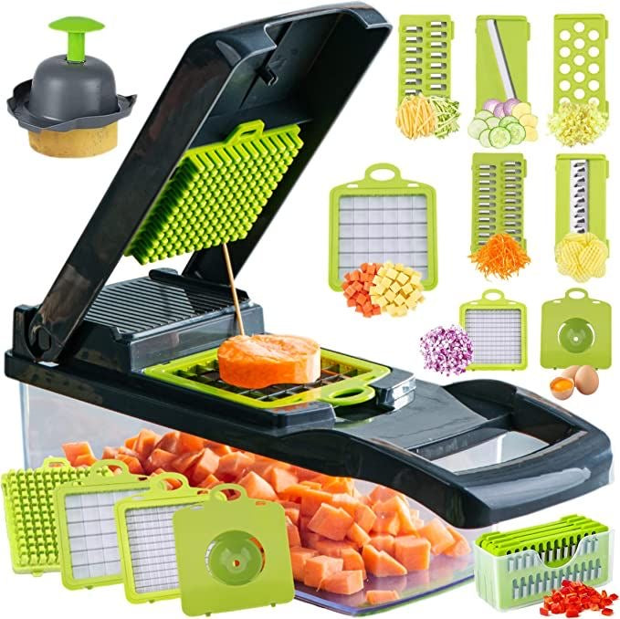 Multi-Function Vegetable Chopper &amp; Mandoline Slicer
